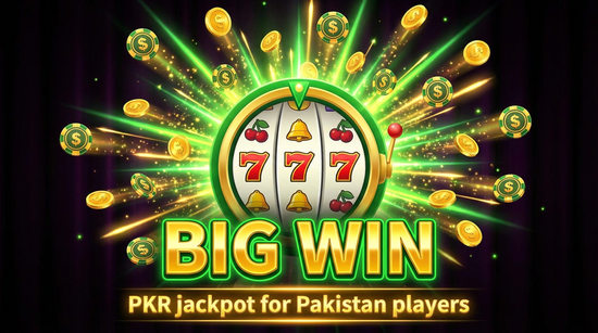 Big win animation on Pkr67 slot game - 5